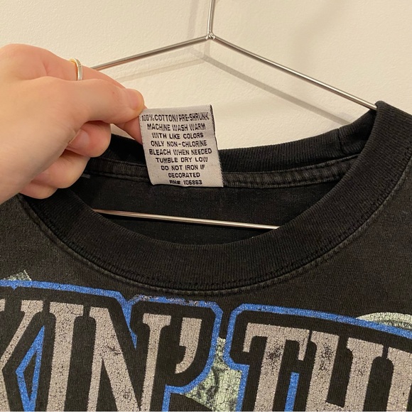 Men’s Vintage Basics Super Heavy Weight Pillsberry Doughboy Clockin The Doe Tee - Picture 12 of 14